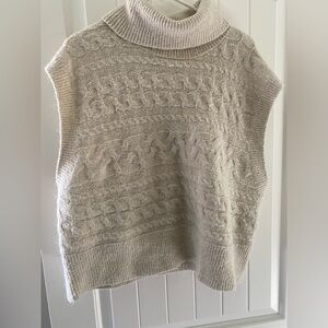 Knit Cowl Vest
